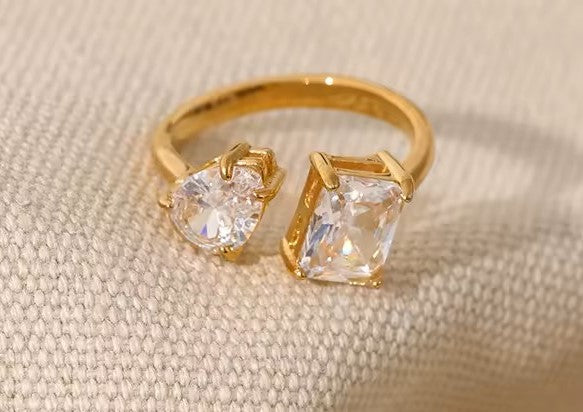 Moissanite Ring