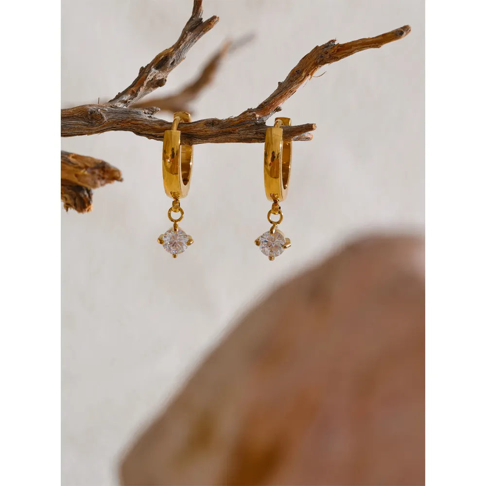 Crystal Drop Earrings
