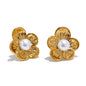 Petal Pearl Studs