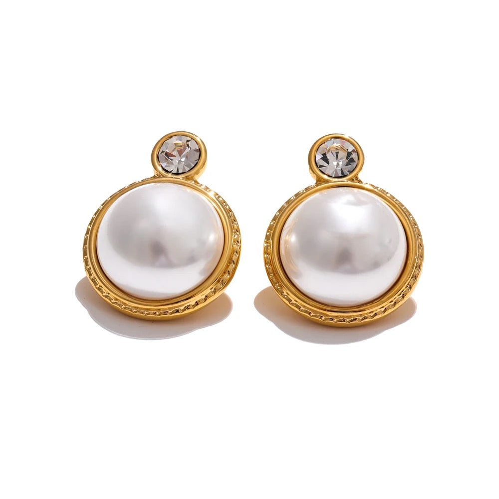 Blooming Pearl Earrings