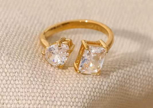 Moissanite Ring